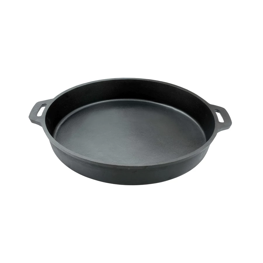 Vase pentru gătit din fontă - TAVĂ DIN FONTĂ 57 cm PENTRU CUPTOR ȘI FOC DESCHIS