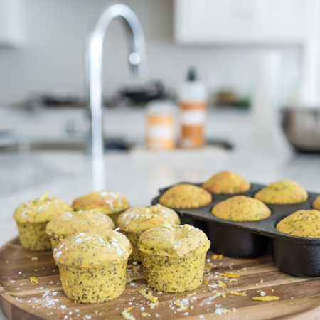 Tava din fonta pentru copt briose 40 x 23 x 2,5 cm Camp Chef CC-CIGT6 [3]