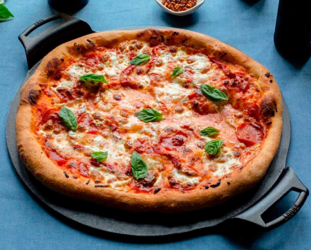 Tava din fonta pentru pizza Lodge 38 cm L-BW15PP [10]