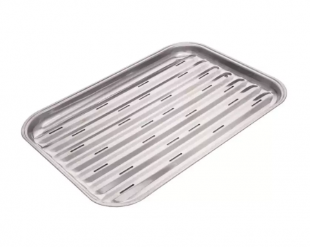 TAVA DIN INOX PENTRU GRATAR 34 x 24 x 2 CM CHAR-BROIL 140582 [2]