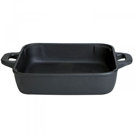 Tavi & forme de copt - Tava inalta din fonta 25 x 25 cm 3,5 litri ALL GRILL 4538