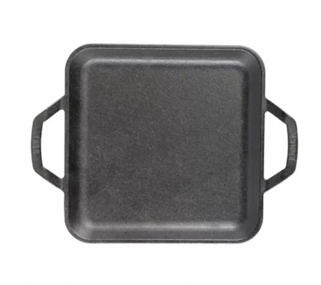 TAVA PATRATA CU MANERE 28 CM CHEF COLLECTION LODGE L-C11SGR [1]