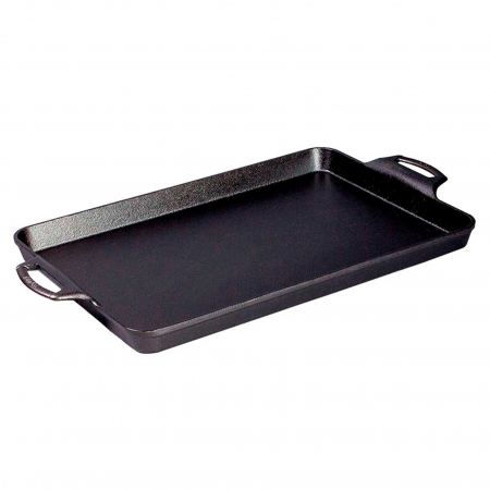 Tavi & forme de copt - Tava pentru copt dreptunghiulara din fonta 39 x 27 cm Lodge L-BW15BP