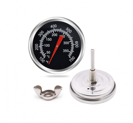 TERMOMETRU DIN INOX 350 GRADE PENTRU CUPTOR/GRĂTAR