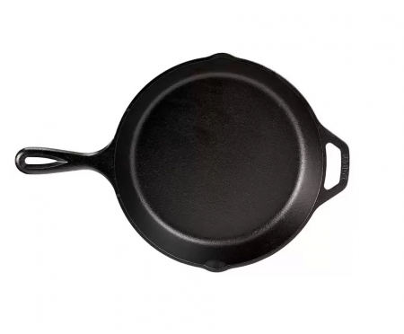 TIGAIE ADANCA DIN FONTA CU MANER SI LOGO ROSIE THE RIVETER 26 cm LODGE L-8SKROSIE [1]