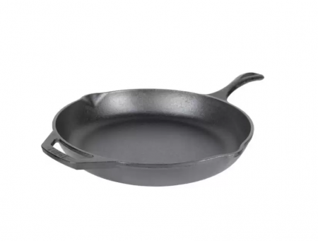 VASE DE GĂTIT - TIGAIE ADANCA ROTUNDA DIN FONTA 30 CM CHEF COLLECTION LODGE L-C12SK