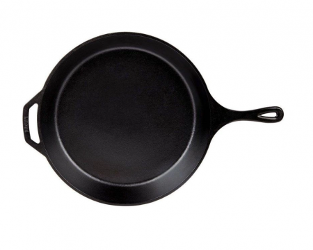 TIGAIE ADANCA ROTUNDA DIN FONTA CU MANER 38 CM LODGE L-14SK3 [1]