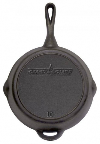 Tigaie adanca rotunda din fonta cu maner Camp Chef 25 cm CC-SK10 [2]