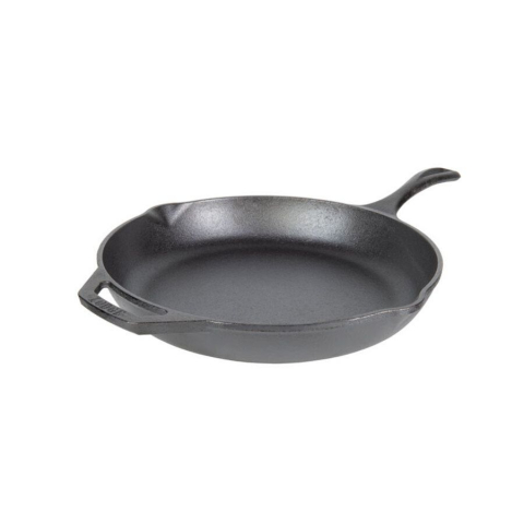 Tigaie adanca rotunda din fonta cu maner Chef Collection Lodge 30 cm L-C12SK [0]