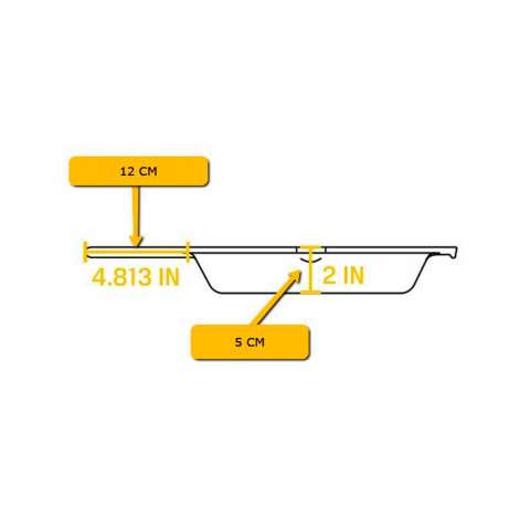 Tigaie adanca rotunda din fonta cu maner si logo American Flag Lodge 26 cm L-8SKFLAG [12]
