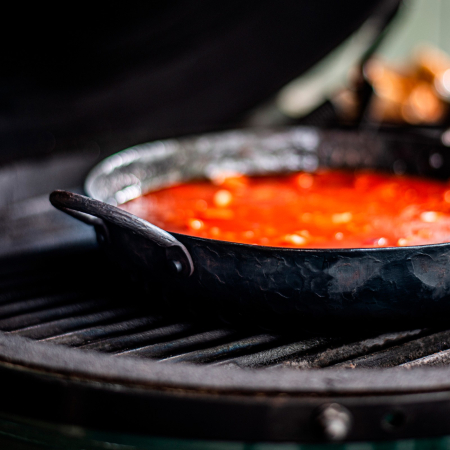 Tigaie cu 2 manere din otel carbon 20 cm Forged ESFRYPAN2H20 [5]