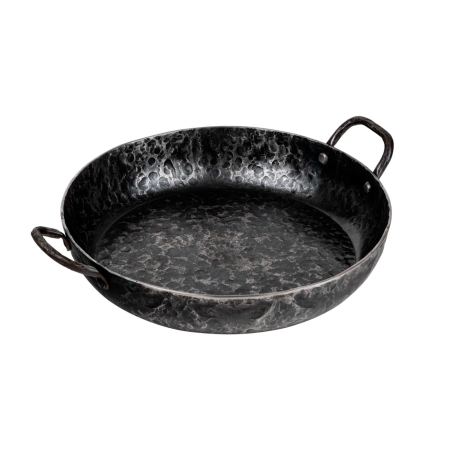 VASE DE GĂTIT - Tigaie cu 2 manere din otel carbon 24 cm Forged ESFRYPAN2H24
