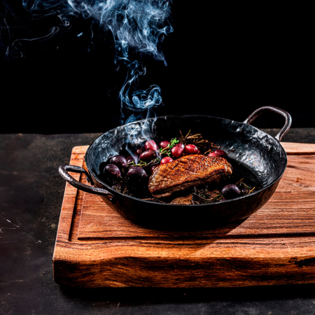 Tigaie cu 2 manere din otel carbon 24 cm Forged ESFRYPAN2H24 [2]