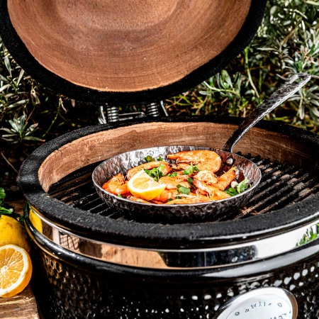 Tigaie cu maner lung din otel carbon 20 cm Forged ESFRYPAN1H20 [5]