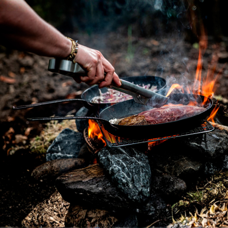 Tigaie cu maner lung din otel carbon 28 cm Forged ESFRYPAN1H28 [5]