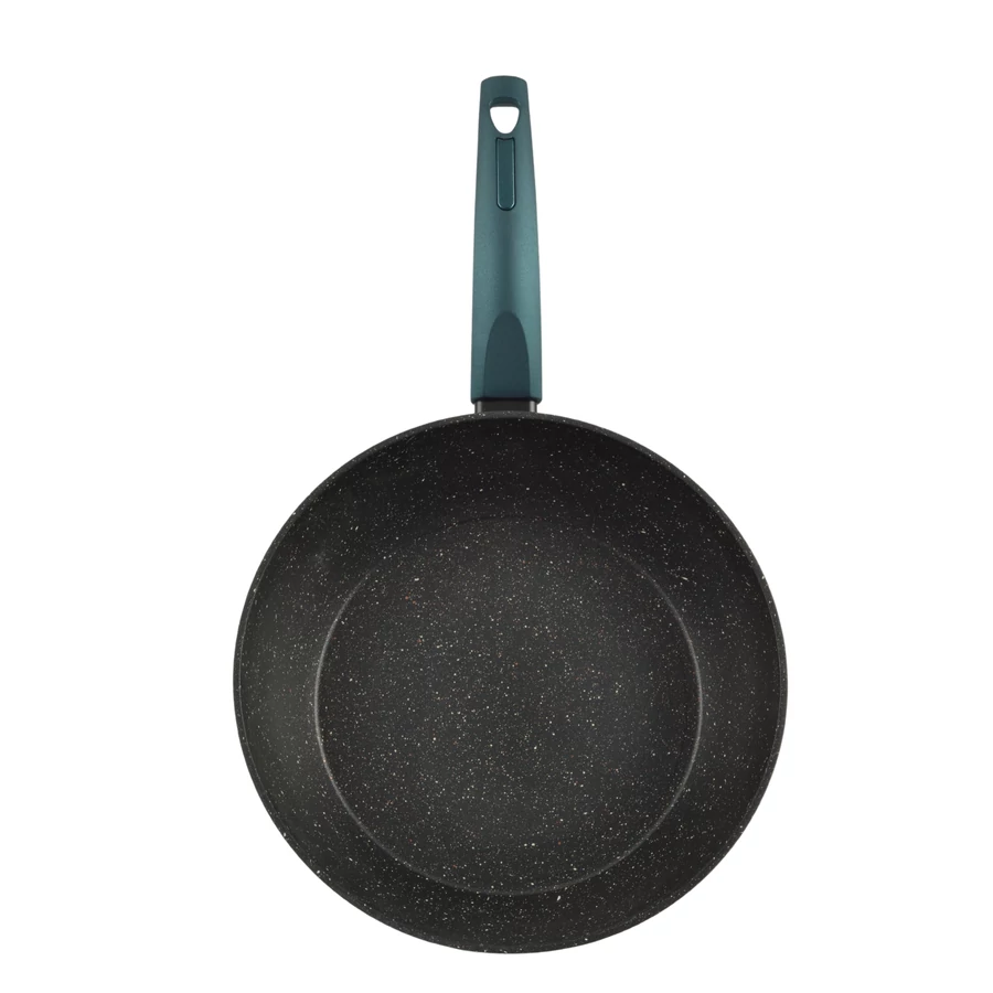 TIGAIE DIN ALUMINIU ANTIADERENTA 28 cm CU CAPAC [2]