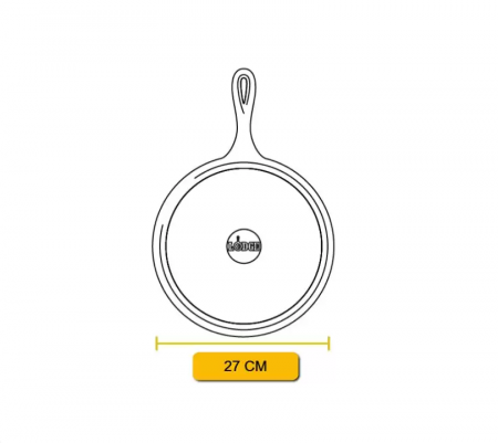 TIGAIE DIN FONTA PENTRU CLATITE 26 cm LODGE L-9OG3 [1]
