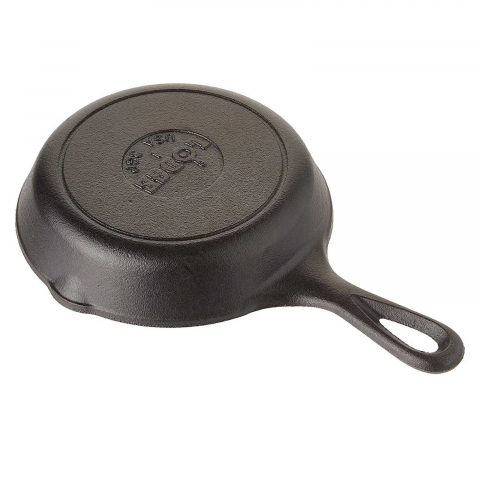 Tigaie grill adanca rotunda din fonta cu maner Lodge 16,5 cm L-3GP [5]