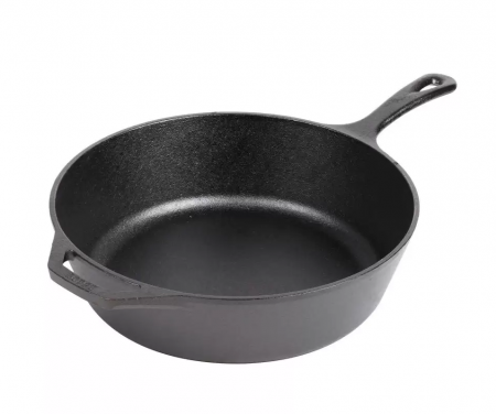 Vase pentru gătit din fontă - TIGAIE INALTA ROTUNDA DIN FONTA CU MANER 30,5 CM LODGE L-10DSK3