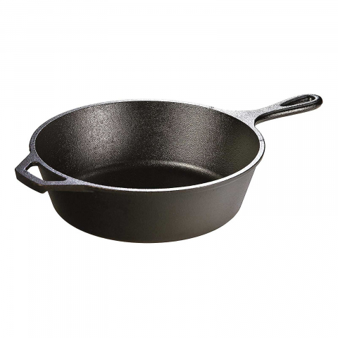 VASE DE GĂTIT - Tigaie inalta rotunda din fonta cu maner Lodge 26 cm L-8DSK3