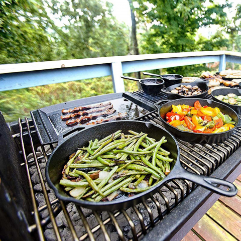 Tigaie inalta rotunda din fonta cu maner Lodge 30,5 cm L-10DSK3 [14]