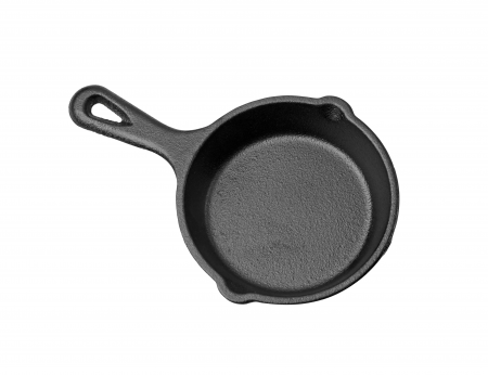 Vase pentru gătit din fontă - TIGAIE MINI ROTUNDA DIN FONTA CU MANER 9 cm LODGE L-MS3