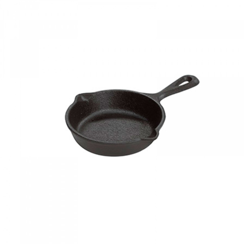 Vase pentru gătit din fontă - Tigaie mini rotunda din fonta cu maner Lodge 9 cm L-MS3
