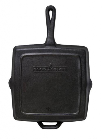 Tigaie patrata din fonta cu maner Camp Chef 28 cm CC-SQ11 [1]