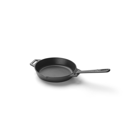 VASE DE GĂTIT - Tigaie rotunda din fonta emailata, maner detasabil, diametru 20 cm, 4 cm inaltime, Grandpro A03001001T