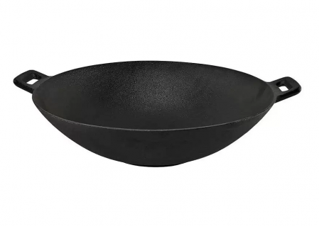Vase pentru gătit din fontă - TIGAIE WOK DIN FONTA 30 cm ACTIVA 15552