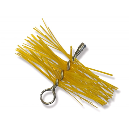 Trusa profesionala de curatat hornuri 8m cu arc si perie nylon D200 [4]