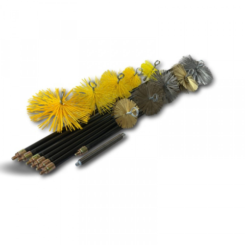 TRUSE SI ACCESORII PROFESIONALE DE CURATARE HORN - TRUSA PROFESIONALA DE CURATAT HORNURI LUNGIME 13 ML CU 12 PERII