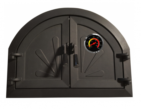 Uși de cuptor - usa-cuptor-barbeque-cu-termometru-400-grade