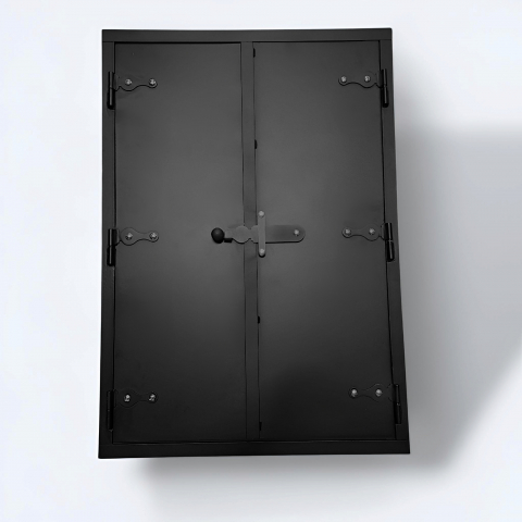ACCESORII SOBĂ, ȘEMINEU ȘI CUPTOR - Ușă de afumătoare din oțel 107 cm x 75 cm