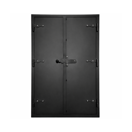 ACCESORII SOBĂ, ȘEMINEU ȘI CUPTOR - Ușă de afumătoare din oțel 107 cm x 75 cm