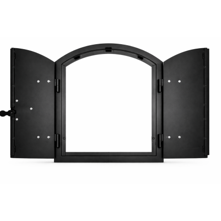 Ușă afumătoare din oțel 600x500 mm cu termometru 300°C [4]