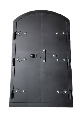 Ușă de afumătoare din oțel 800 mm x 500 mm [1]