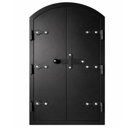 Uși pentru sobă și șemineu - Ușă de afumătoare din oțel 800 mm x 500 mm