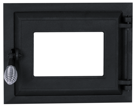 Uși de cuptor - USA DIN FONTA CU GEAM PENTRU CUPTOR 400 x 320 mm