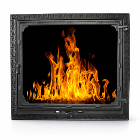 Uși pentru sobă și șemineu - UȘĂ ȘEMINEU MARE 900 x 820 mm