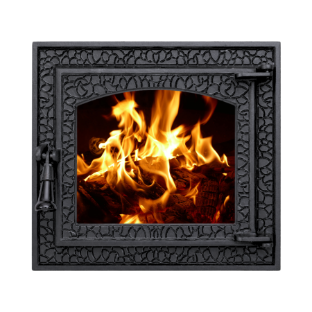 usa-semineu-rustic-mediu-cu-geam-fără-cenusar-400x460-mm