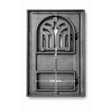 UȘĂ SOBĂ/ȘEMINEU COMBI 520 x 340 mm [3]