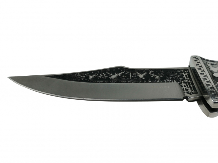Briceag de vanatoare IdeallStore®, otel inoxidabil, Imperial Blade, argintiu, 27.5 cm [5]