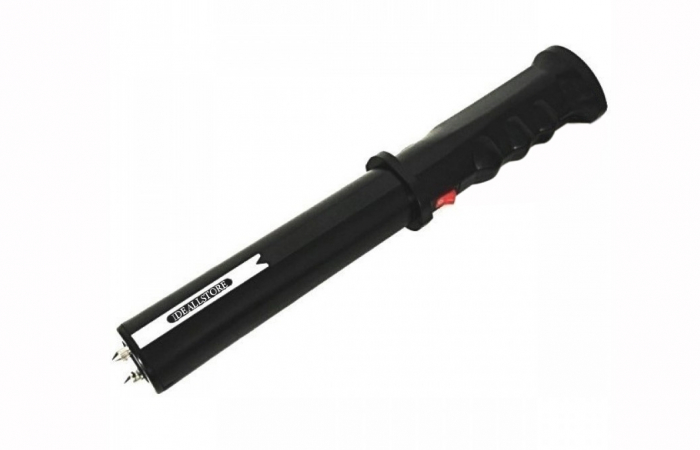 Baston cu electrosoc si lanterna, TW-809, baston telescopic, 77 cm, cadou [5]