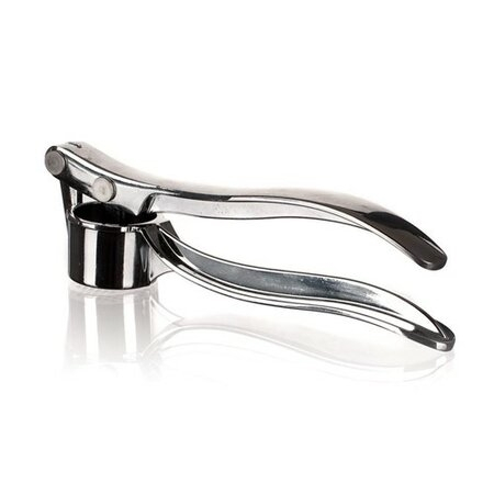 Presa de usturoi, metalic, 15.5 cm, argintiu [3]
