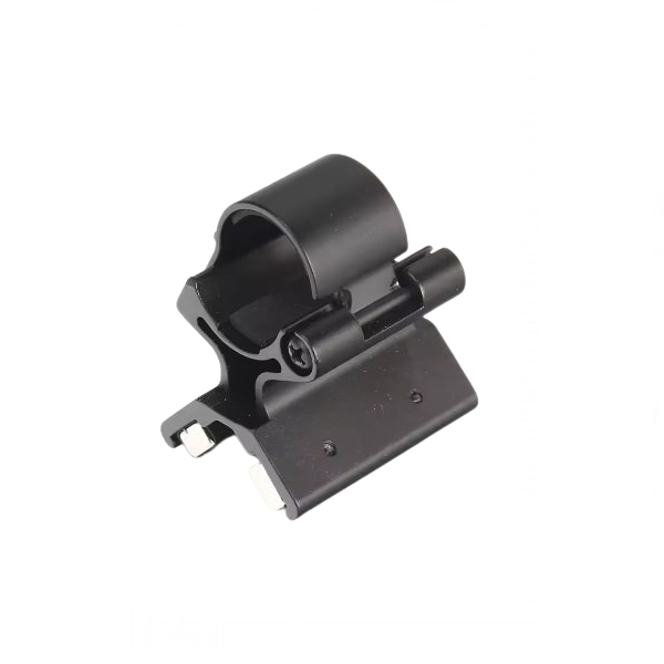 Suport magnetic lanterna vanatoare, diametru 25 mm, aluminiu, negru [6]