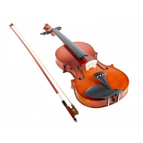 Vioara clasica din lemn 4/4 toc inclus + set corzi cadou [6]