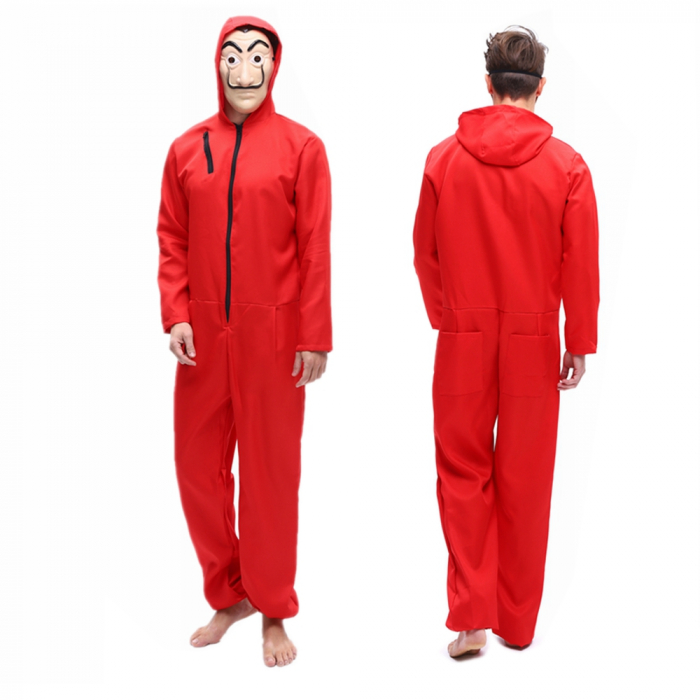 Costum pentru adulti, La Casa de Papel, rosu, marime M [3]