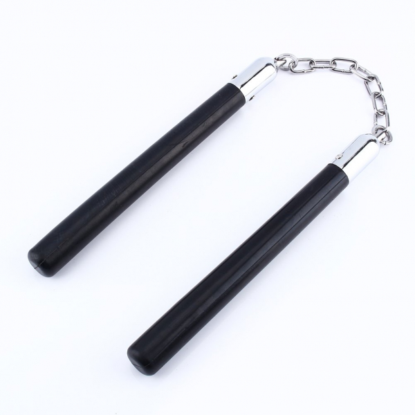 Set Nunceag, 31 cm si briceag fluture, 22 cm, negru [2]