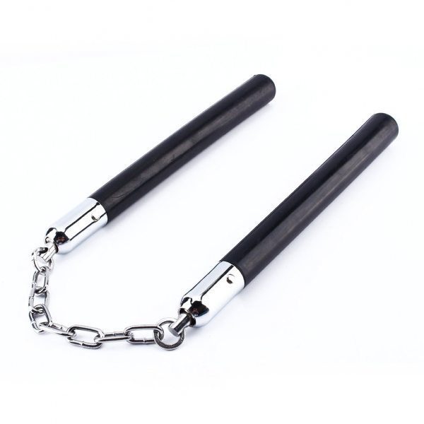 Set Nunceag, 31 cm si briceag fluture, 22 cm, negru [7]